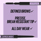 MAYBELLINE Maybelline Express Brow Ultra Slim Eyebrow Makeup, Brow Pencil With Precision Tip And Spoolie For Defined Eyebrows, Medium Brown, 1 Count