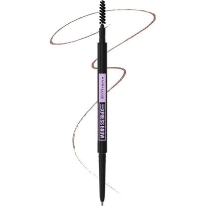 MAYBELLINE Maybelline Express Brow Ultra Slim Eyebrow Makeup, Brow Pencil With Precision Tip And Spoolie For Defined Eyebrows, Soft Brown, 1 Count