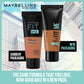 Maybelline Fit Me Foundation, Medium Coverage, Blendable With A Matte And Poreless Finish, For Normal To Oily Skin, Shade: 356 Warm Coconut, 30ml,