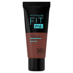 Maybelline Fit Me Foundation, Medium Coverage, Blendable With A Matte And Poreless Finish, For Normal To Oily Skin, Shade: 365 Espresso, 30ml,