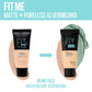 Maybelline Fit Me Foundation, Medium Coverage, Blendable With A Matte And Poreless Finish, For Normal To Oily Skin, Shade: 365 Espresso, 30ml,