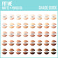 Maybelline Fit Me Foundation, Medium Coverage, Blendable With A Matte And Poreless Finish, For Normal To Oily Skin, Shade: 365 Espresso, 30ml,