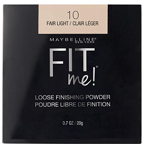Maybelline Fit Me Loose Setting Powder, 1 Pc, Fair Light Shade, Matte Finish Face Makeup, Oil Control