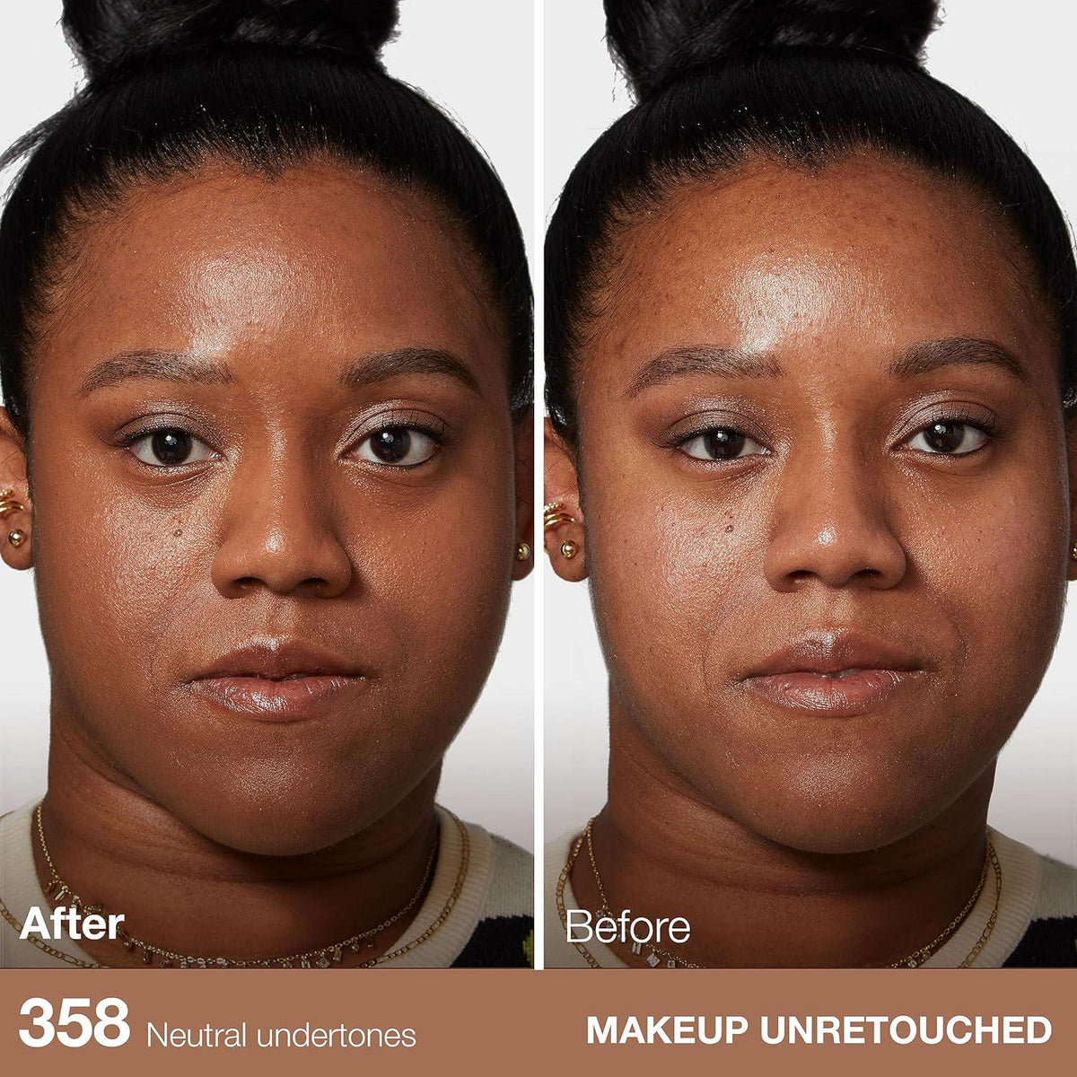 Maybelline Fit Me Matte + Poreless Liquid Oil-Free Foundation Makeup, Latte, 1 Count (Packaging May Vary),