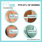 Maybelline Fit Me Matte + Poreless Liquid Foundation Makeup, Ivory, 2 COUNT Oil-Free Foundation,