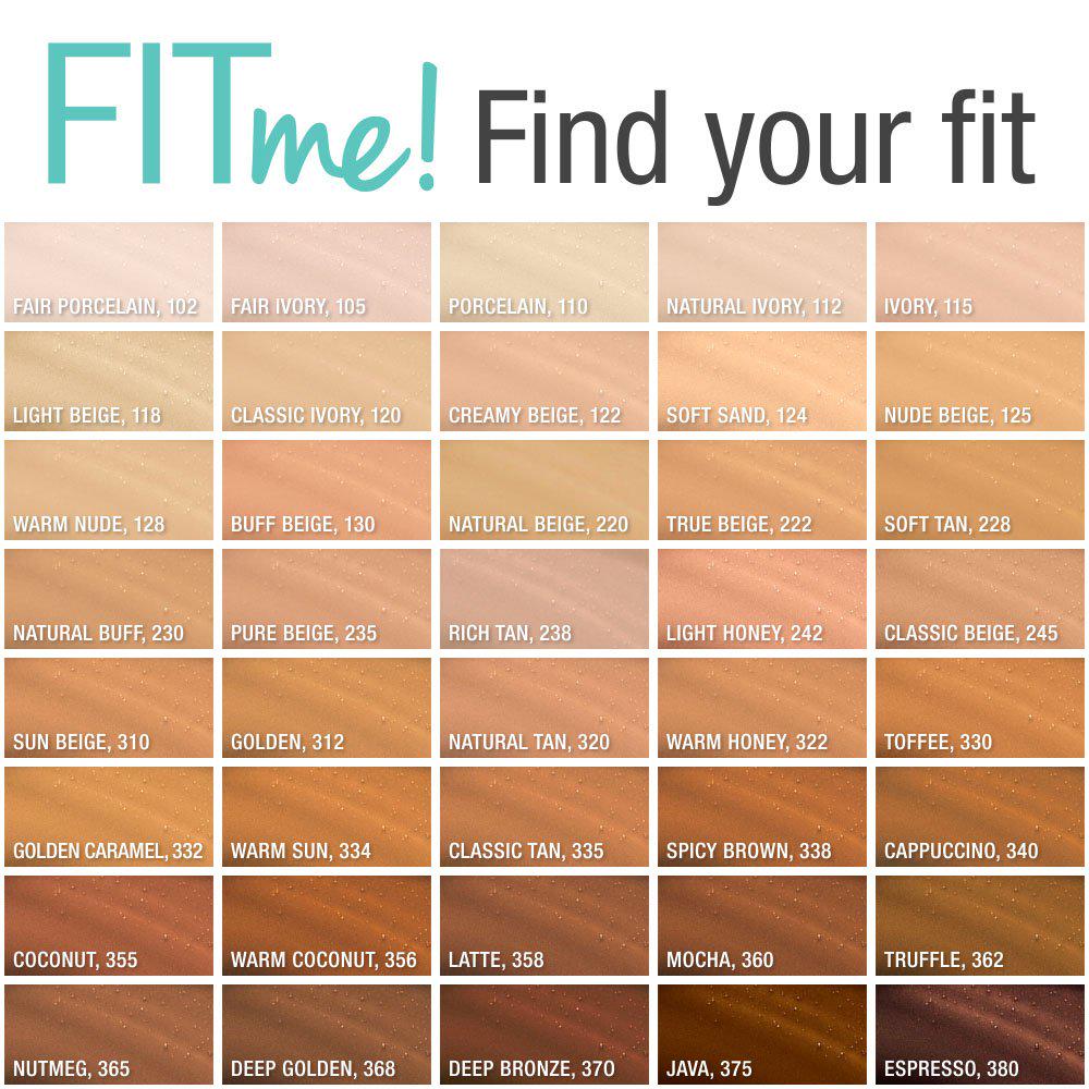 Maybelline Fit Me Matte + Poreless Liquid Foundation Makeup, Classic Ivory, 2 COUNT Oil-Free Foundation,