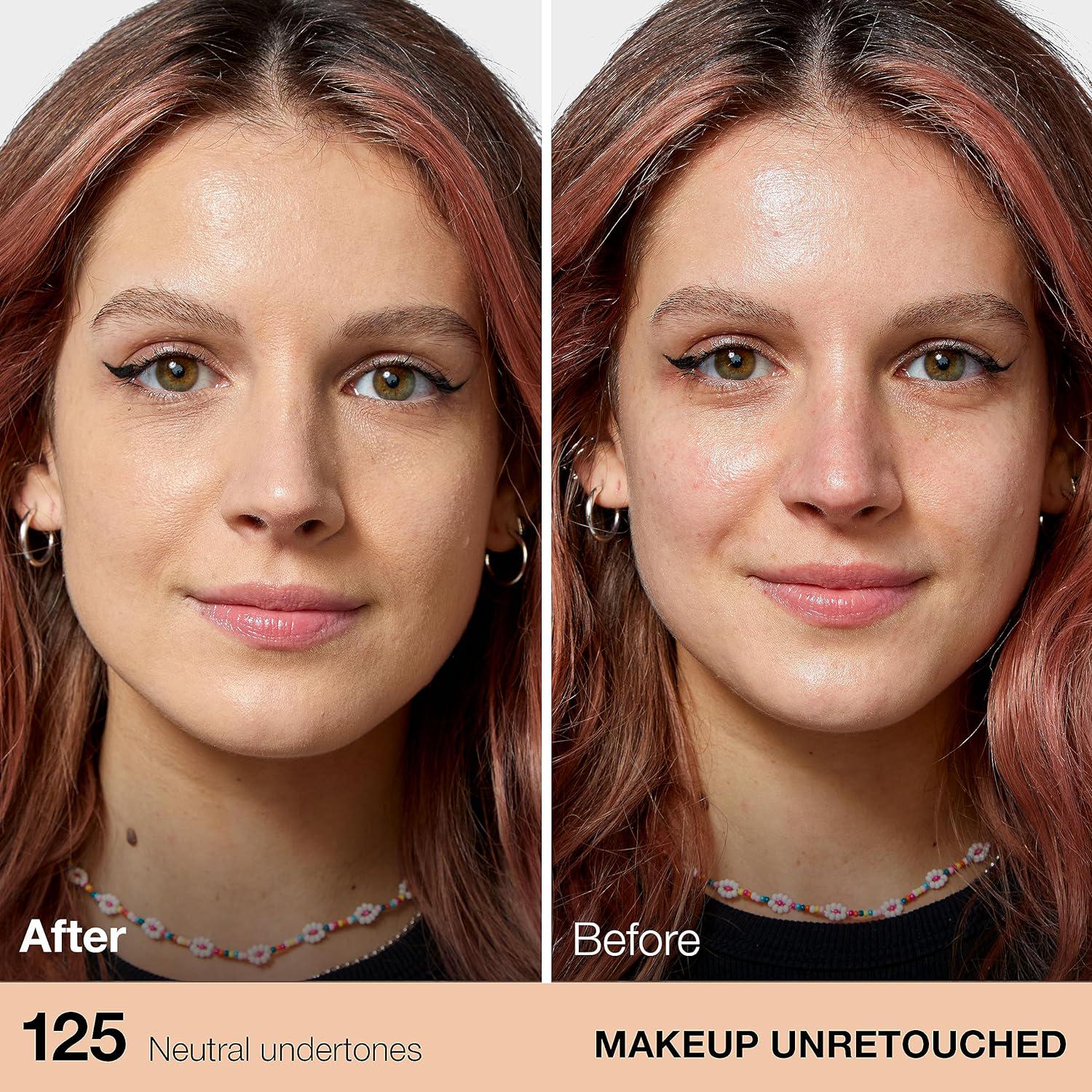 Maybelline Fit Me Matte + Poreless Liquid Oil-Free Foundation Makeup, Nude Beige, 1 Count (Packaging May Vary),