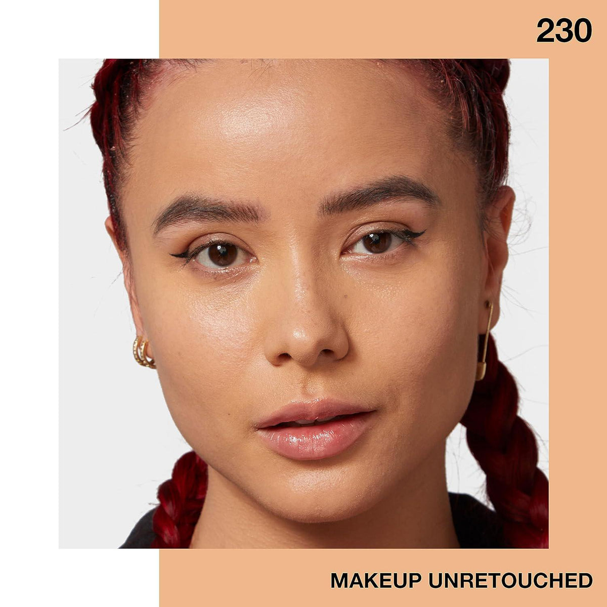 Maybelline Fit Me Matte + Poreless Liquid Oil-Free Foundation Makeup, Natural Buff, 1 Count (Packaging May Vary),