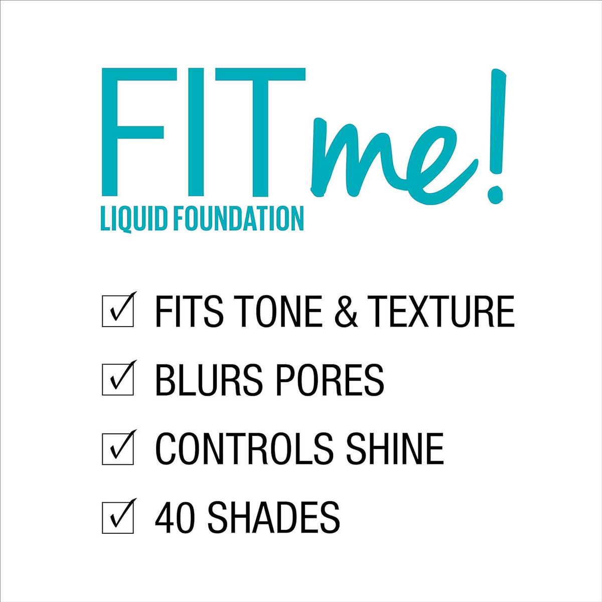 Maybelline Fit Me Matte + Poreless Liquid Foundation Makeup, Classic Ivory, 2 COUNT Oil-Free Foundation,