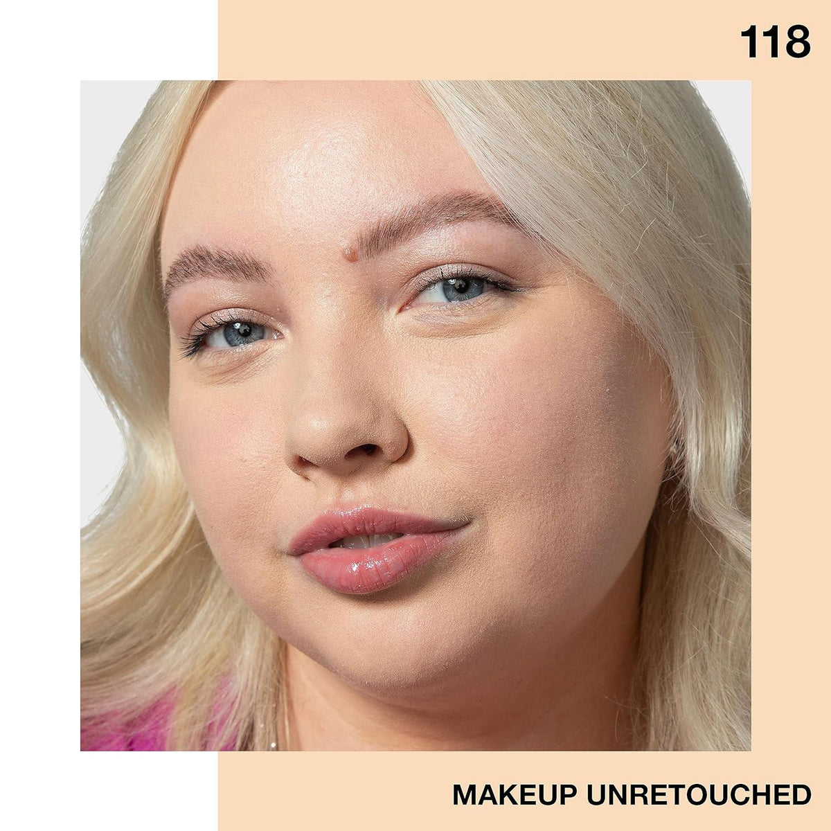 Maybelline Fit Me Matte + Poreless Liquid Oil-Free Foundation Makeup, Light Beige, 1 Count (Packaging May Vary),