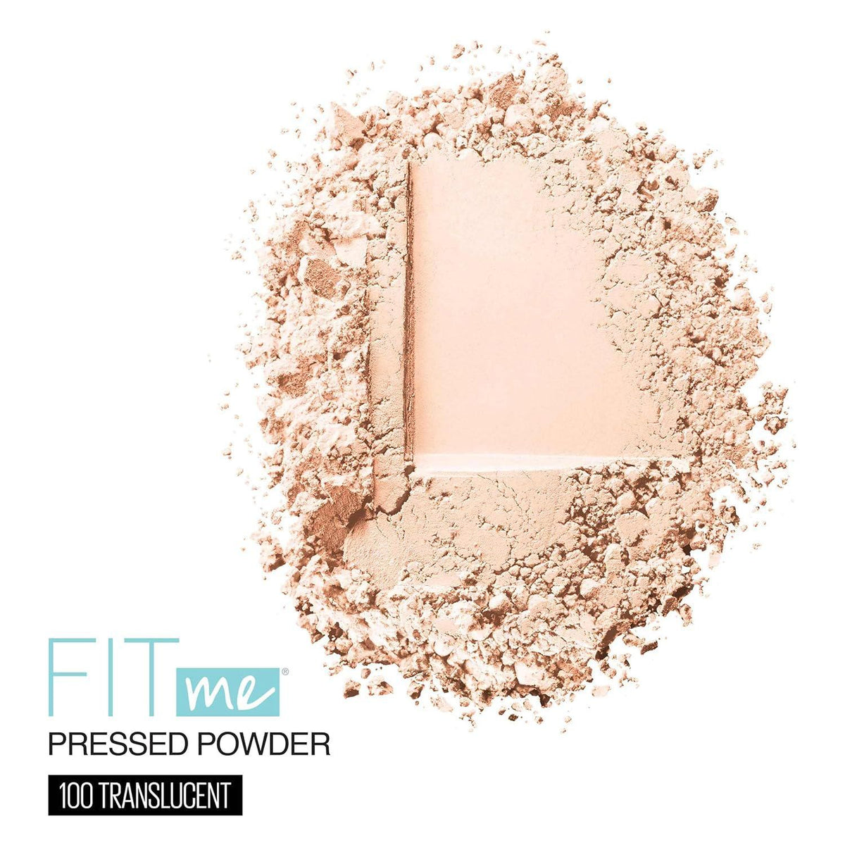 Maybelline Fit Me Matte + Poreless Pressed Face Powder Makeup And Setting Powder, Translucent, 1 Count,