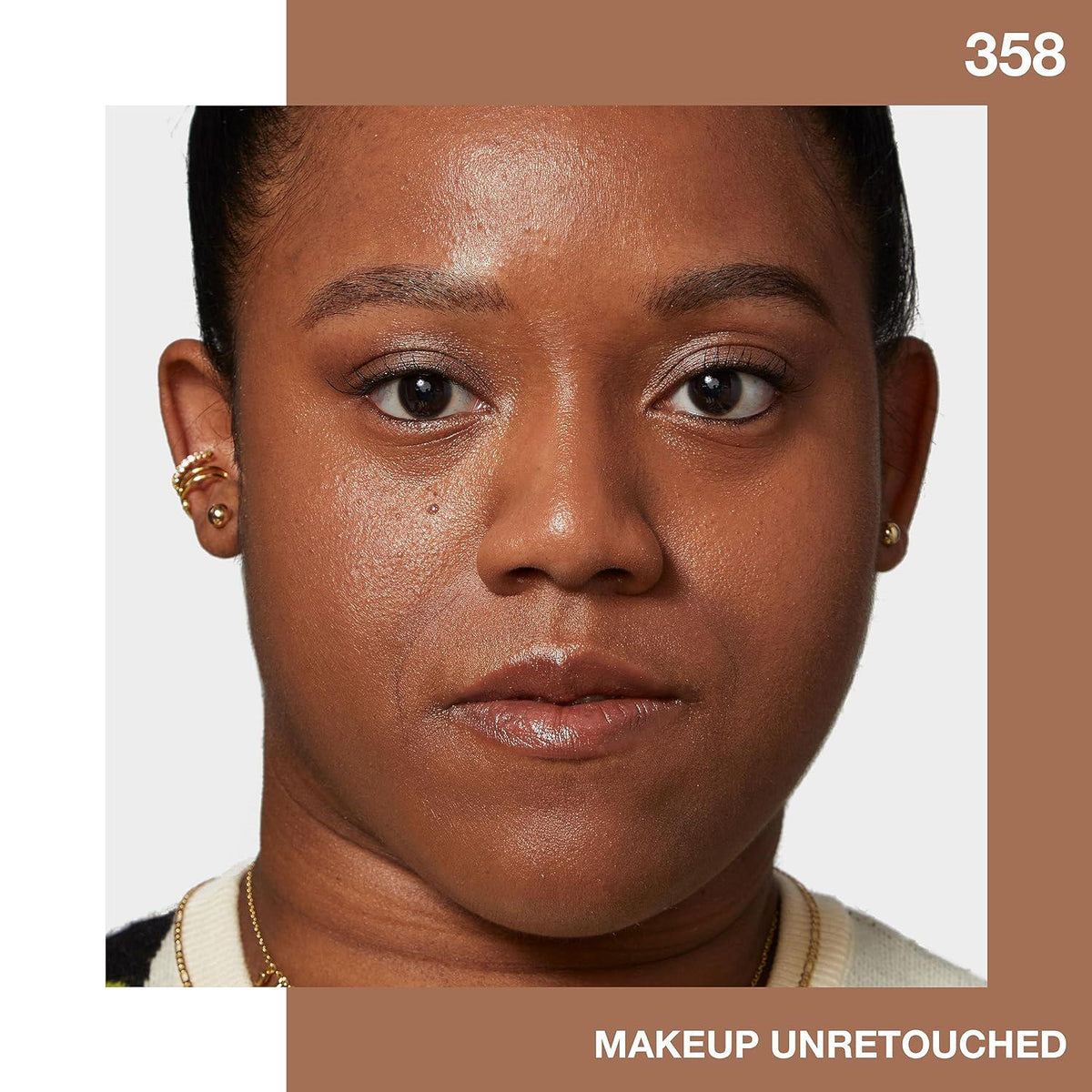 Maybelline Fit Me Matte + Poreless Liquid Oil-Free Foundation Makeup, Latte, 1 Count (Packaging May Vary),