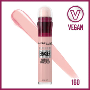 Maybelline Instant Age Rewind Eraser Dark Circles Treatment Multi-Use Concealer, 160, 1 Count (Packaging May Vary),