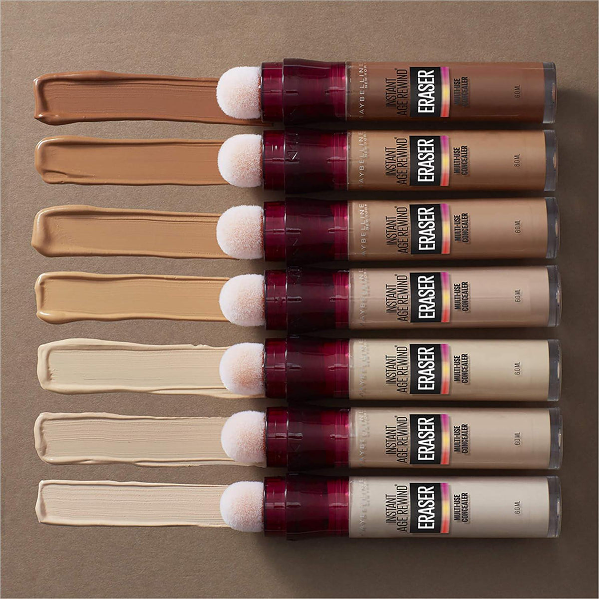 Maybelline Instant Age Rewind Eraser Dark Circles Treatment Concealer, Fair 0.2 Oz (Pack Of 2),