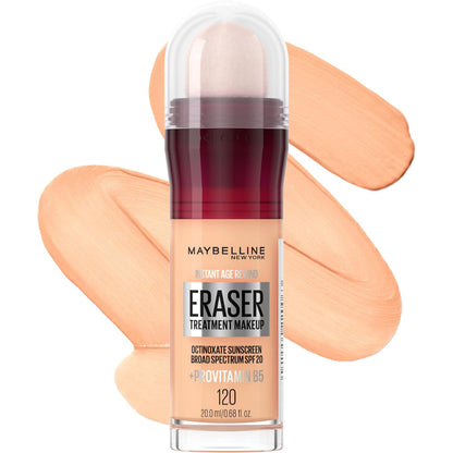Maybelline Age Rewind Concealer, 1 Count, Creamy Ivory, SPF 18, Anti-Aging with Goji Berry & Collagen, Treatment Makeup