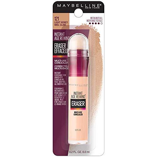 Maybelline Instant Age Rewind Eraser Dark Circles Treatment Multi-Use Concealer, 121, 1 Count (Packaging May Vary),