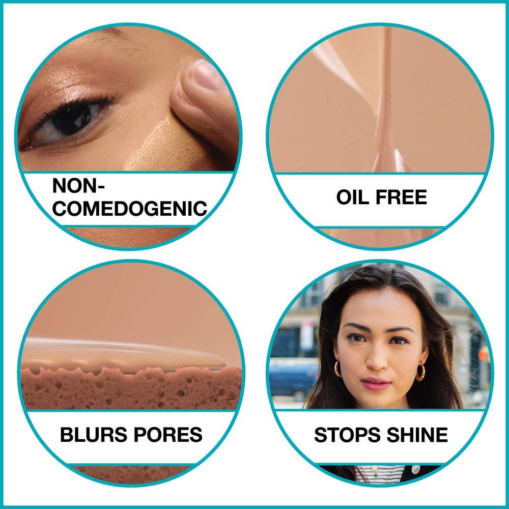 Maybelline New York Fit Me Matte + Poreless Liquid Foundation, Pouch Format, 310 Sun Beige, 1.3 Ounce,