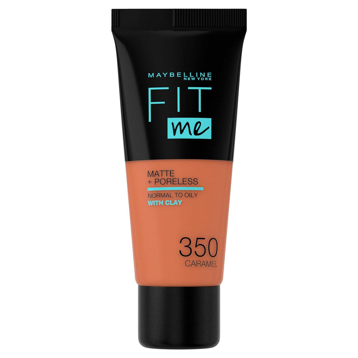 Maybelline New York Fit Me Matte And Poreless Foundation 350 Caramel 30ml,