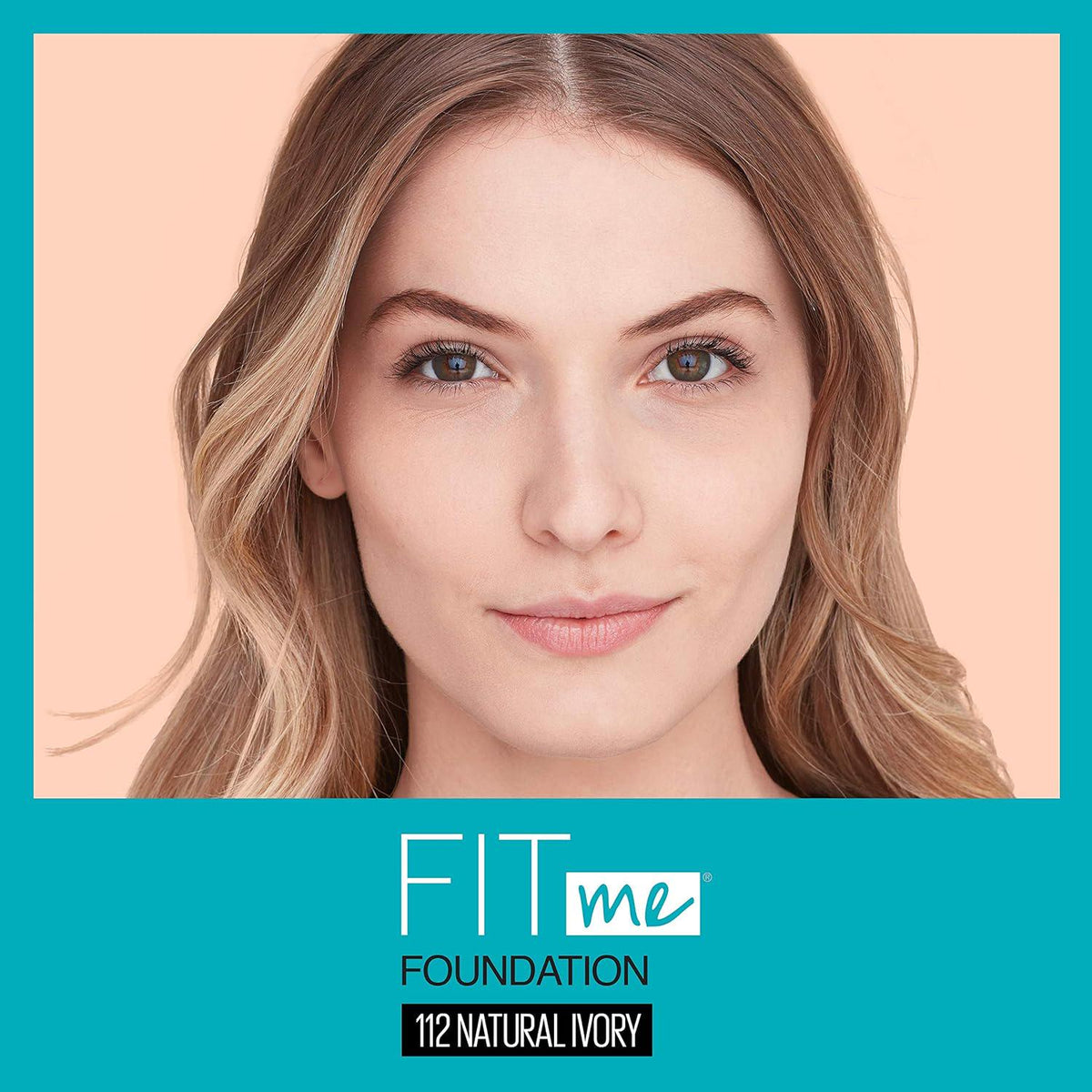 Maybelline New York Fit Me Matte + Poreless Liquid Foundation, Pouch Format, 112 Natural Ivory, 1.3 Ounce,