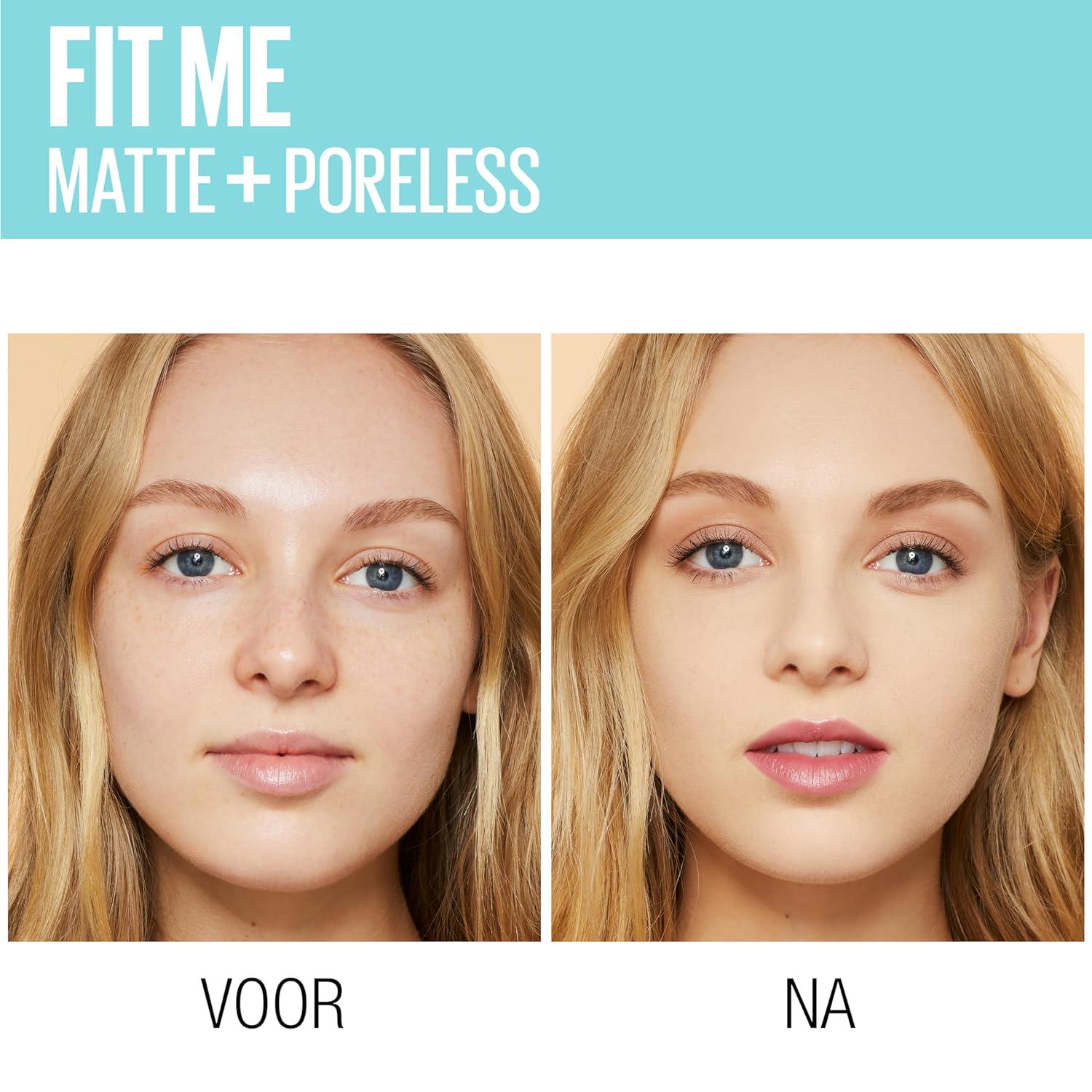Maybelline New York Fit Me Matte And Poreless Foundation 102 Fair Ivory 30ml,
