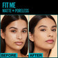 Maybelline New York Fit Me Matte + Poreless Liquid Foundation, Pouch Format, 230 Natural Buff, 1.3 Ounce,
