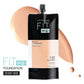 Maybelline New York Fit Me Matte + Poreless Liquid Foundation, Pouch Format, 130 Buff Beige, 1.3 Ounce,