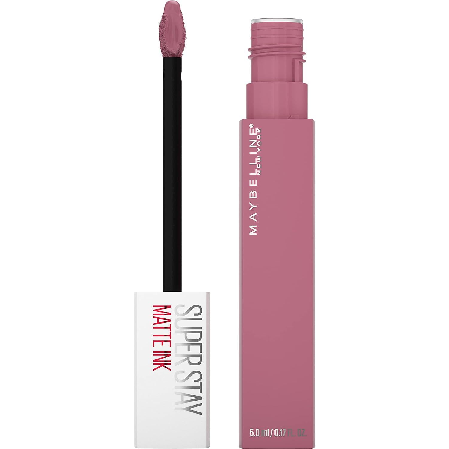 Maybelline Super Stay Matte Ink Liquid Lipstick Makeup, Long Lasting High Impact Color, Up To 16H Wear, Composer, Cherry Brown, 1 Count,Does not Apply