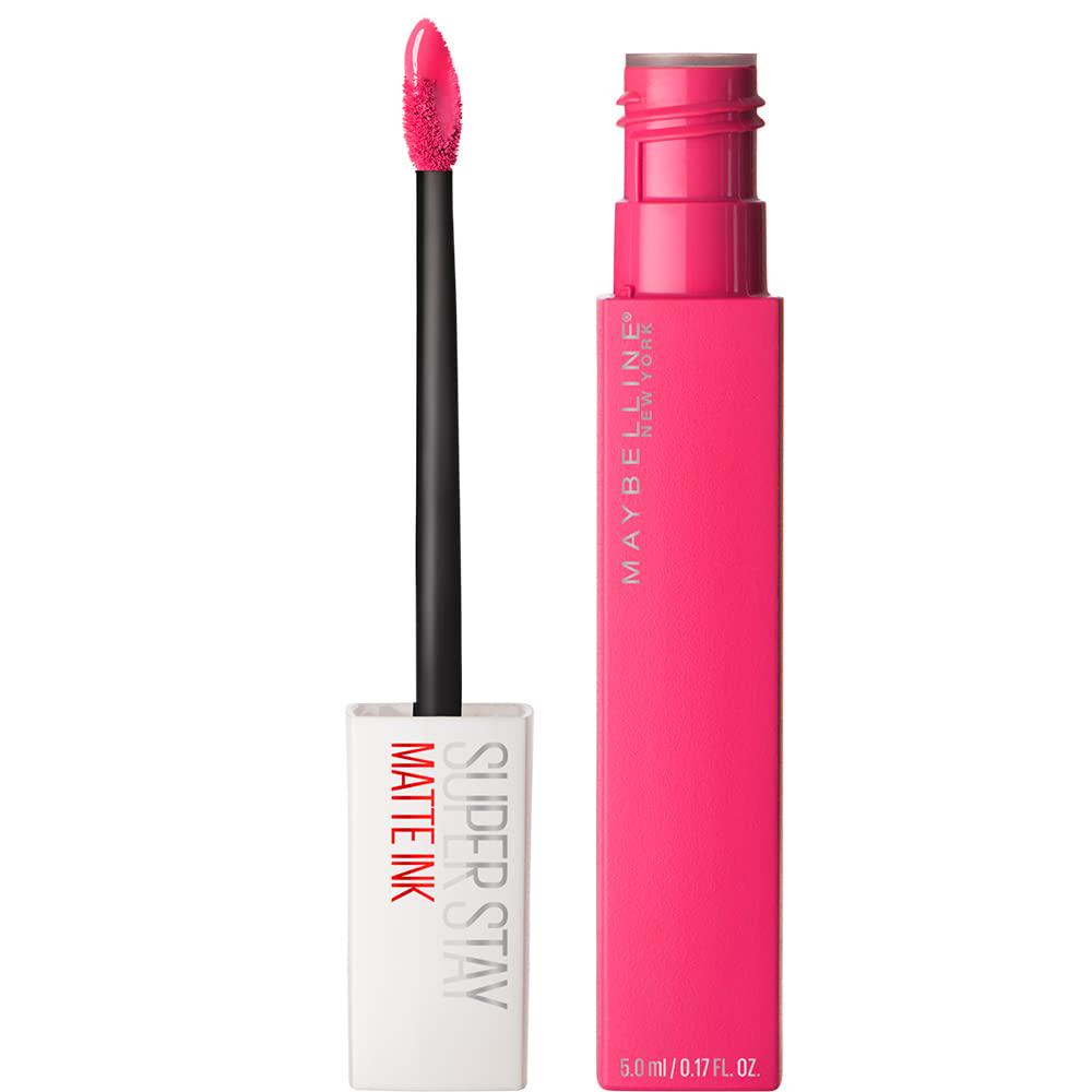 Maybelline Super Stay Matte Ink Liquid Lipstick Makeup, Long Lasting High Impact Color, Up To 16H Wear, Composer, Cherry Brown, 1 Count,Does not Apply
