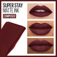 Maybelline Super Stay Matte Ink Liquid Lipstick Makeup, Long Lasting High Impact Color, Up To 16H Wear, Composer, Cherry Brown, 1 Count,Does not Apply