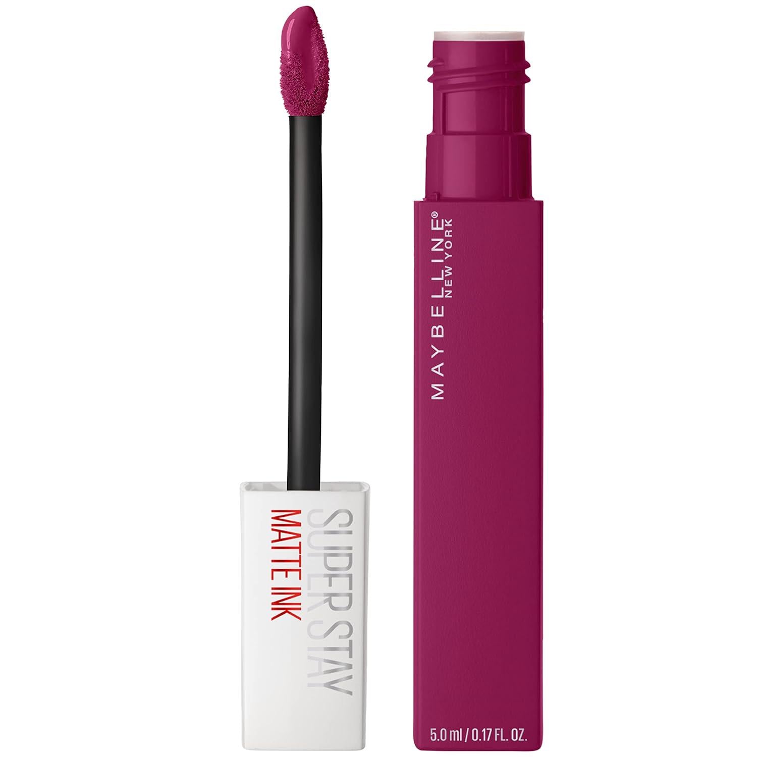 Maybelline Super Stay Matte Ink Liquid Lipstick Makeup, Long Lasting High Impact Color, Up To 16H Wear, Composer, Cherry Brown, 1 Count,Does not Apply