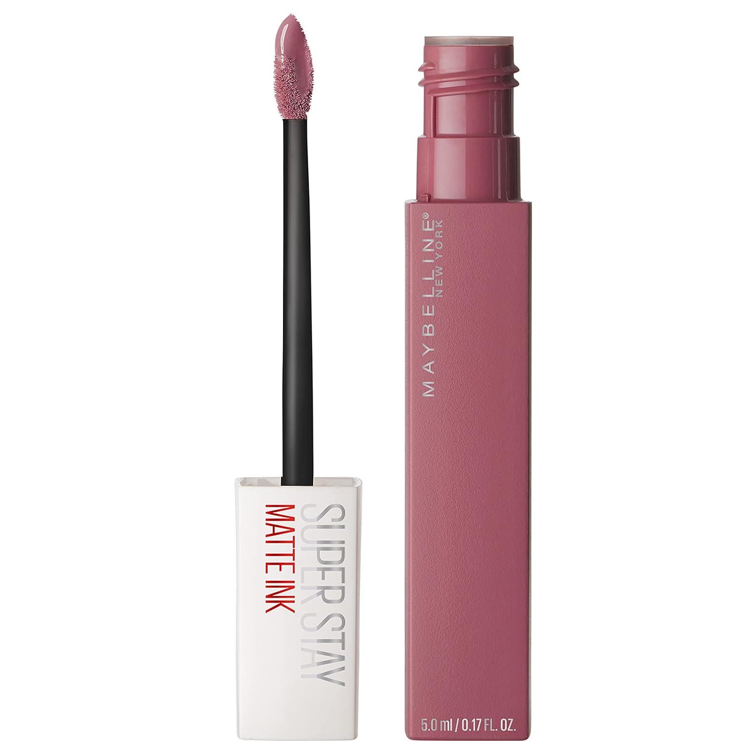 Maybelline Super Stay Matte Ink Liquid Lipstick Makeup, Long Lasting High Impact Color, Up To 16H Wear, Composer, Cherry Brown, 1 Count,Does not Apply