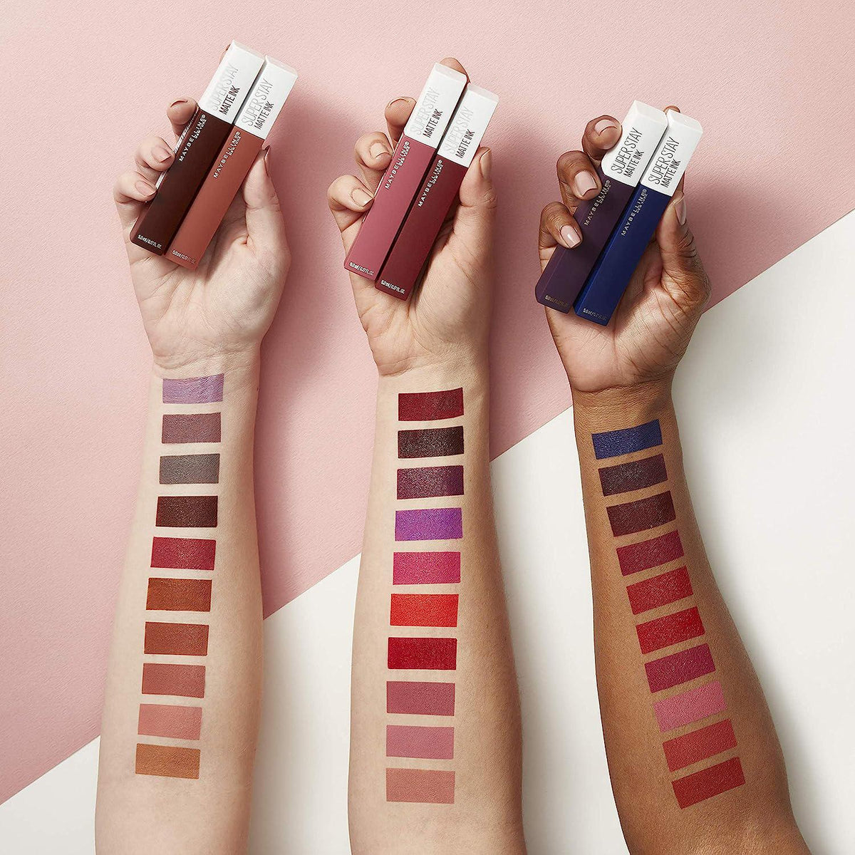 Maybelline Super Stay Matte Ink Liquid Lipstick Makeup, Long Lasting High Impact Color, Up To 16H Wear, Composer, Cherry Brown, 1 Count,Does not Apply