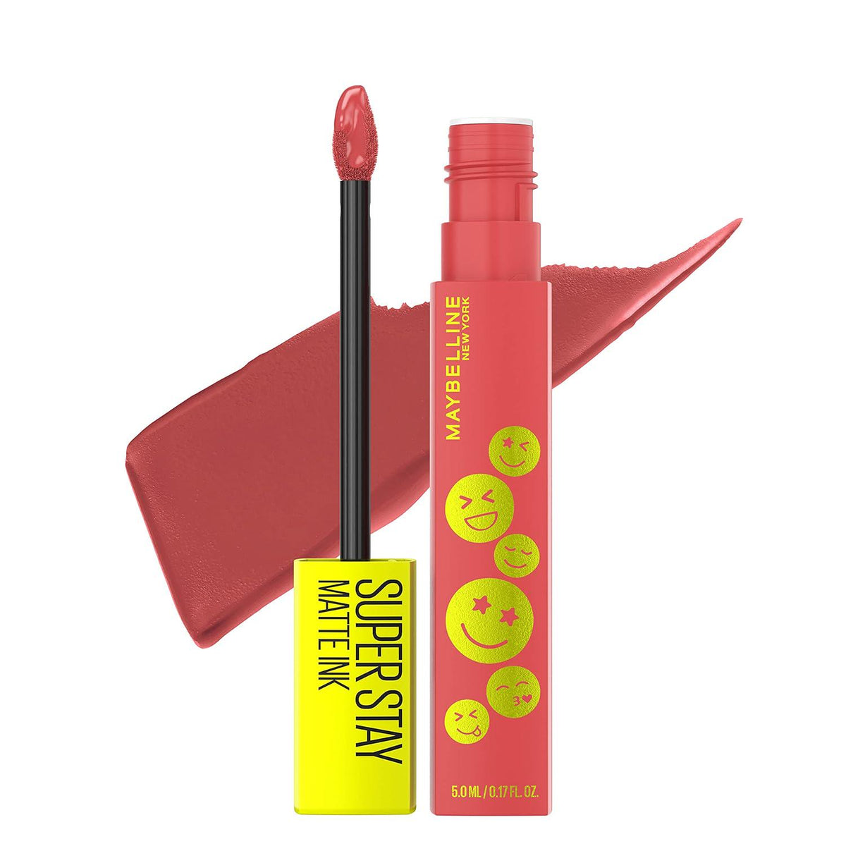 Maybelline Super Stay Matte Ink Liquid Lipstick Makeup, Long Lasting High Impact Color, Up To 16H Wear, Composer, Cherry Brown, 1 Count,Does not Apply