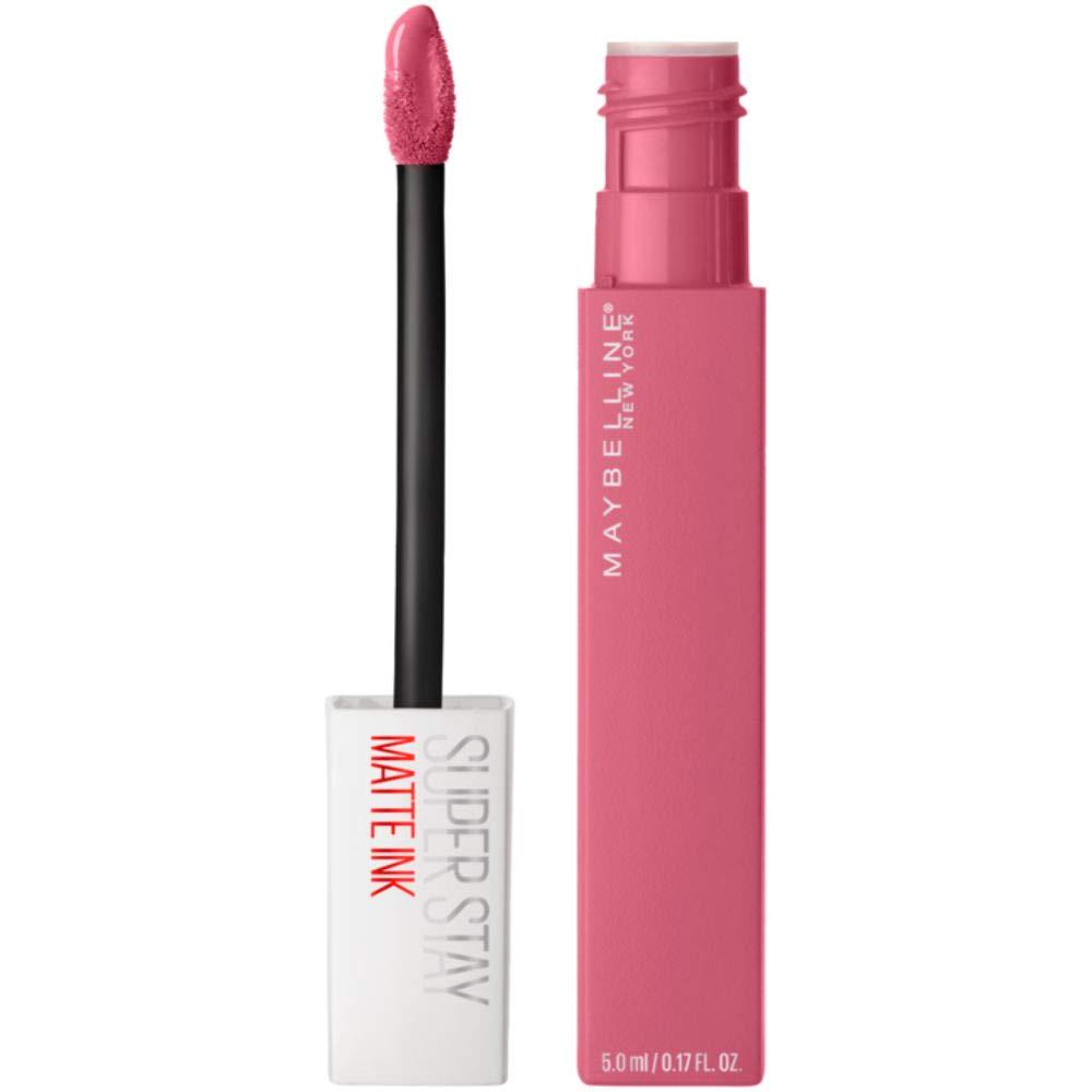 Maybelline Super Stay Matte Ink Liquid Lipstick Makeup, Long Lasting High Impact Color, Up To 16H Wear, Composer, Cherry Brown, 1 Count,Does not Apply