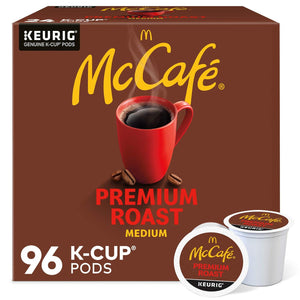 McCafé Premium Roast Coffee, Keurig Single-Serve K-Cup Pods, Medium Roast, 96 Count