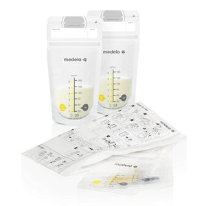 Medela Breast Milk Storage Solution Set, Breastfeeding Supplies And Containers, Breastmilk Organizer, Made Without BPA,