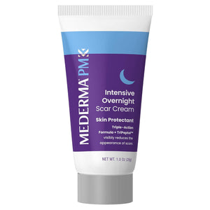 Mederma PM Intensive Overnight Scar Cream, 10 oz (28g), Clinically Proven to Reduce Scar Visibility and Improve Skin Regeneration Overnight