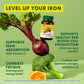 MegaFood Blood Builder Iron Supplement, Clinically Shown to Increase Iron Levels Without Side Effects, Includes Vitamin C, B12 & Folic Acid, Vegan, 90 Tablets