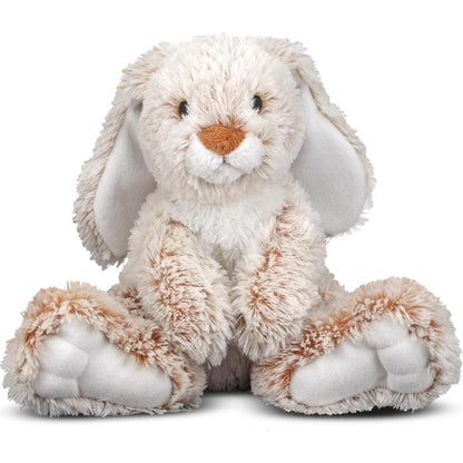 Melissa & Doug Burrow Bunny Rabbit Plush Stuffed Animal 9 Inches