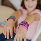 Melissa and Doug Design Your Own Bracelets Jewelry Craft Kit with 100 Gem Glitter Stickers