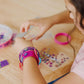 Melissa and Doug Design Your Own Bracelets Jewelry Craft Kit with 100 Gem Glitter Stickers