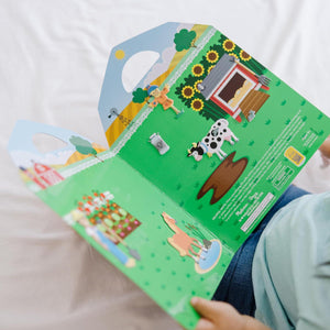 Melissa & Doug Puffy Sticker Play Set On the Farm 52 Reusable Stickers FSC Certified