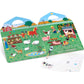 Melissa & Doug Puffy Sticker Play Set On the Farm 52 Reusable Stickers FSC Certified