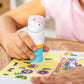 Melissa & Doug Sticker WOW Activity Pad 24 Pages and Stamper 300 Stickers Unicorn
