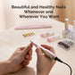 MelodySusie MelodySusie Electric Nail Drill Machine,PC120I Portable Electric Nail File Efile Set For Acrylic Gel Nails, Manicure Pedicure Tool With Nail Drill Bits Sanding Bands Gold