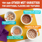 Meow Mix Tenders in Sauce Wet Cat Food Variety Pack 2.75 oz Cups Poultry and Beef Flavors Pack of 24