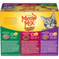 Meow Mix Tenders in Sauce Wet Cat Food Variety Pack 2.75 oz Cups Poultry and Beef Flavors Pack of 24