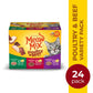 Meow Mix Tenders in Sauce Wet Cat Food Variety Pack 2.75 oz Cups Poultry and Beef Flavors Pack of 24