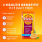 Metamucil Metamucil 4 In 1 Daily Fiber Supplement Powder, Fiber Powder For Digestive Health And Regularity*, Sugar-Free, Orange, Naturally Sourced Psyllium Fiber, 180 Teaspoons