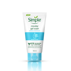 Simple Water Boost Micellar Gel Face Wash 150ml